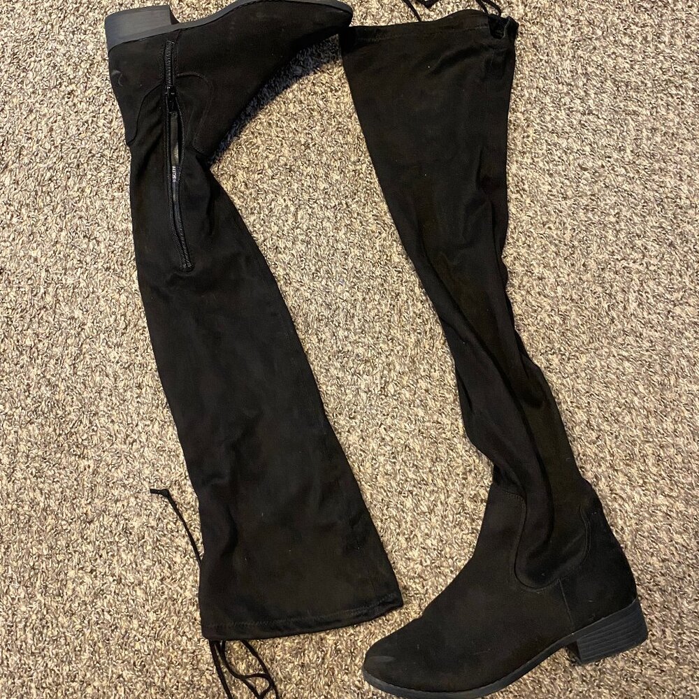 Tall Black Boots
